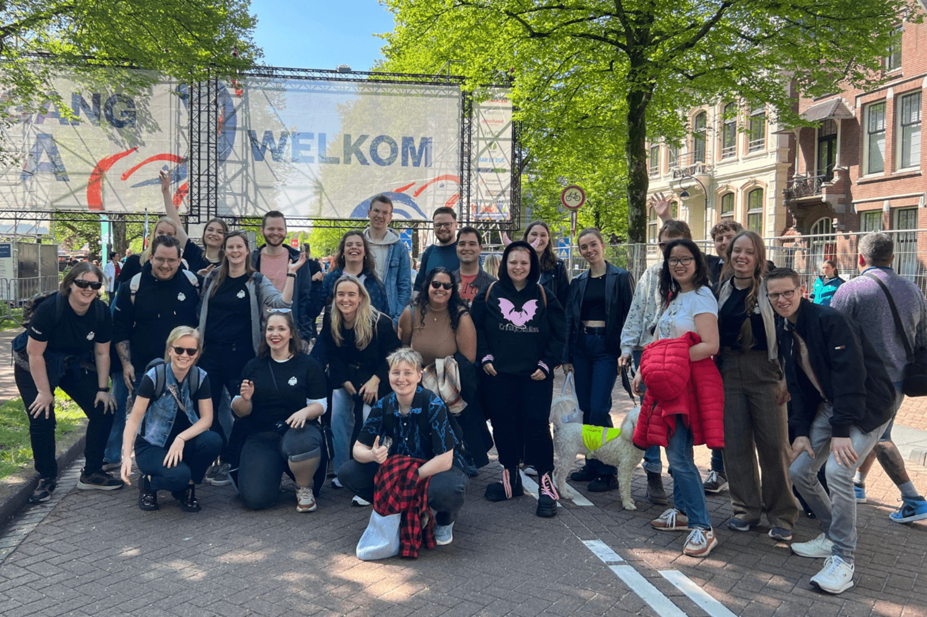 jongeren van Join Us bij bevrijdingspop Haarlem