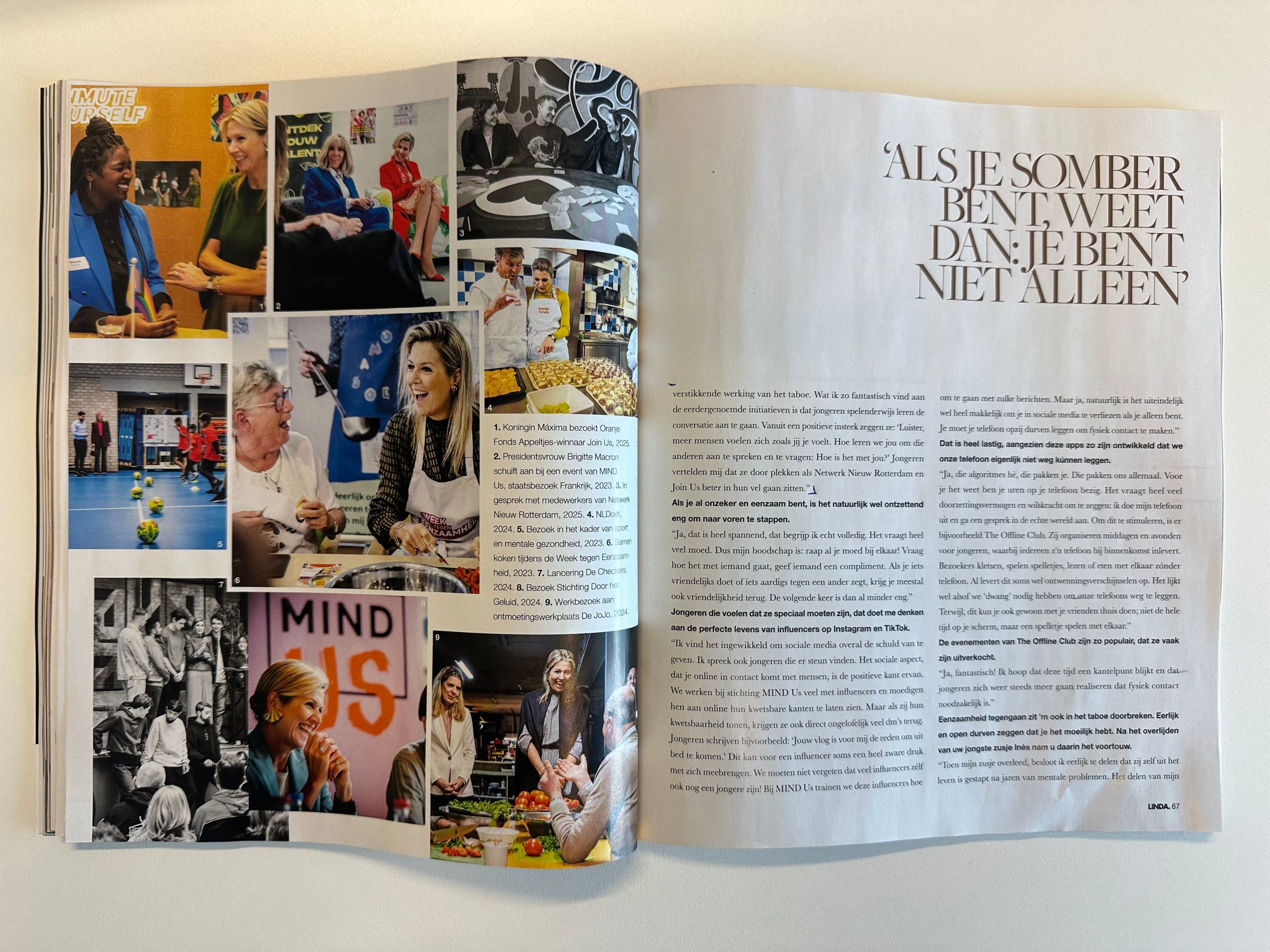 foto van LINDA magazine
