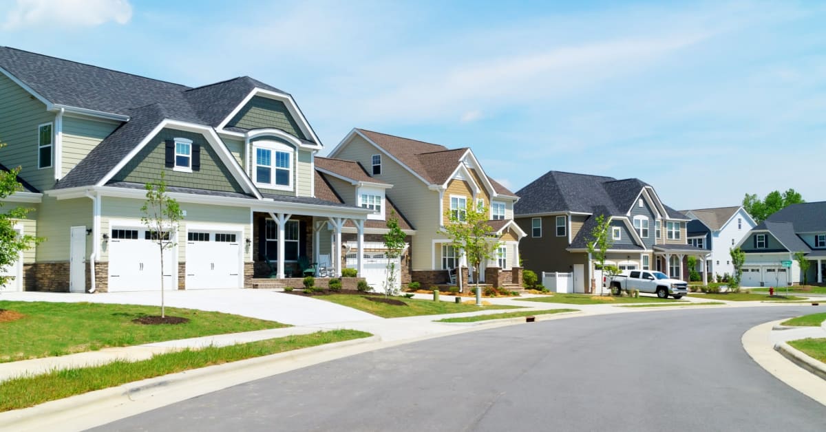image of homes in a subdivision being under surveillance image of homes in a subdivision being under surveillance