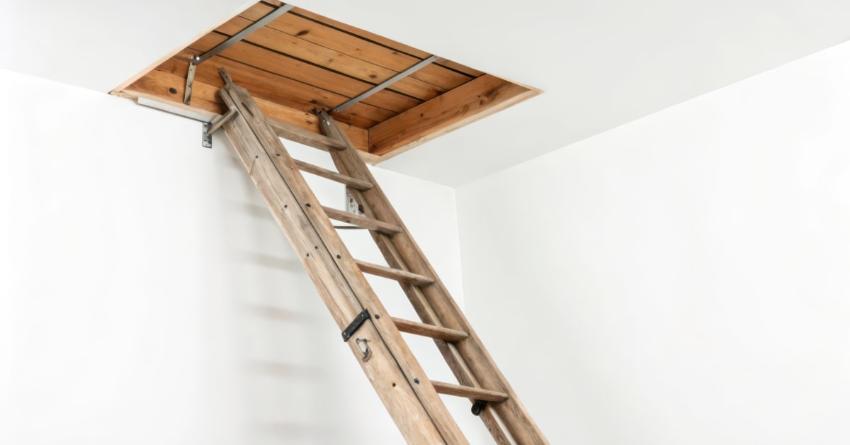 Image of Attic Ladder Image of Attic Ladder