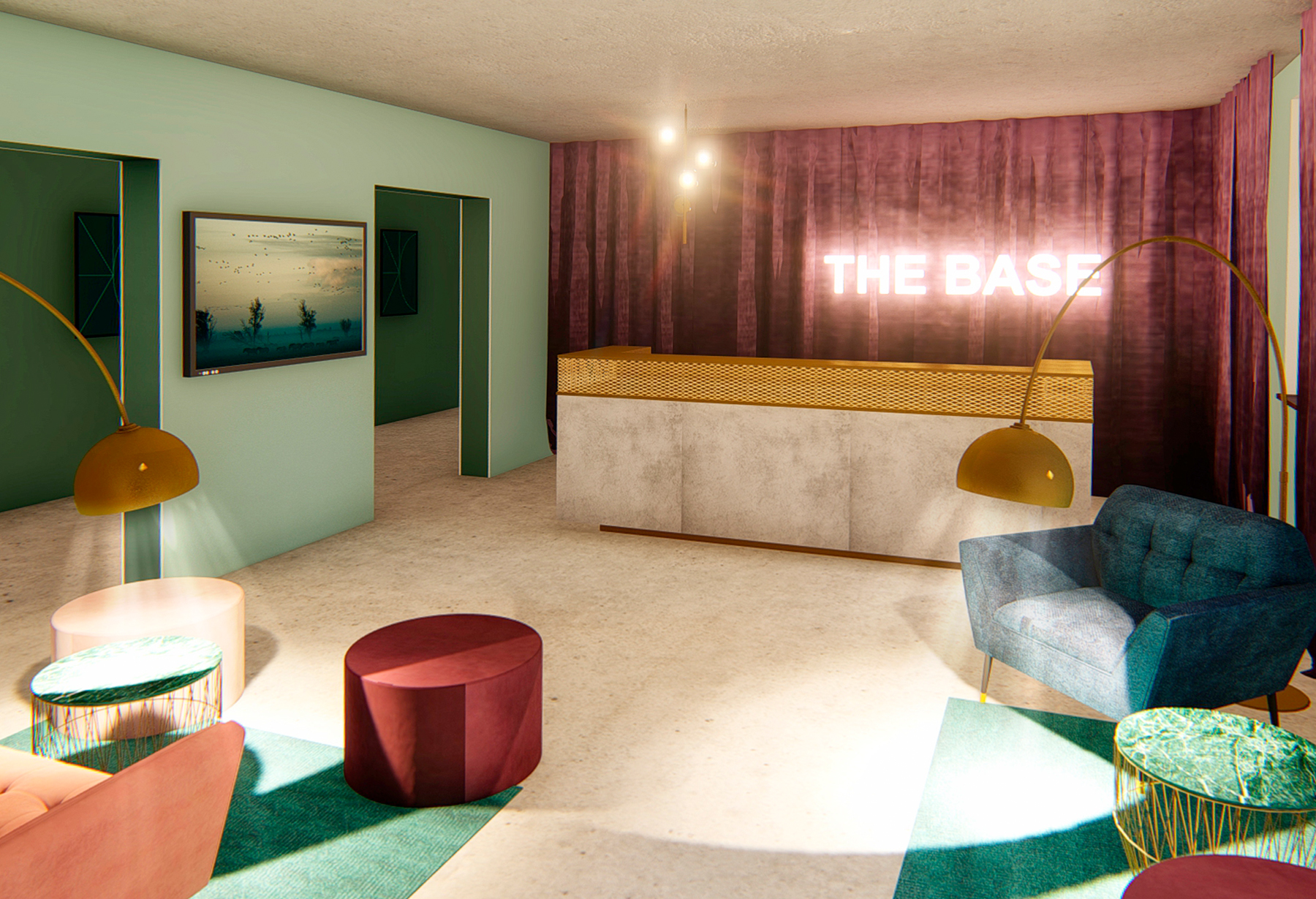 The Base Coworking entrance