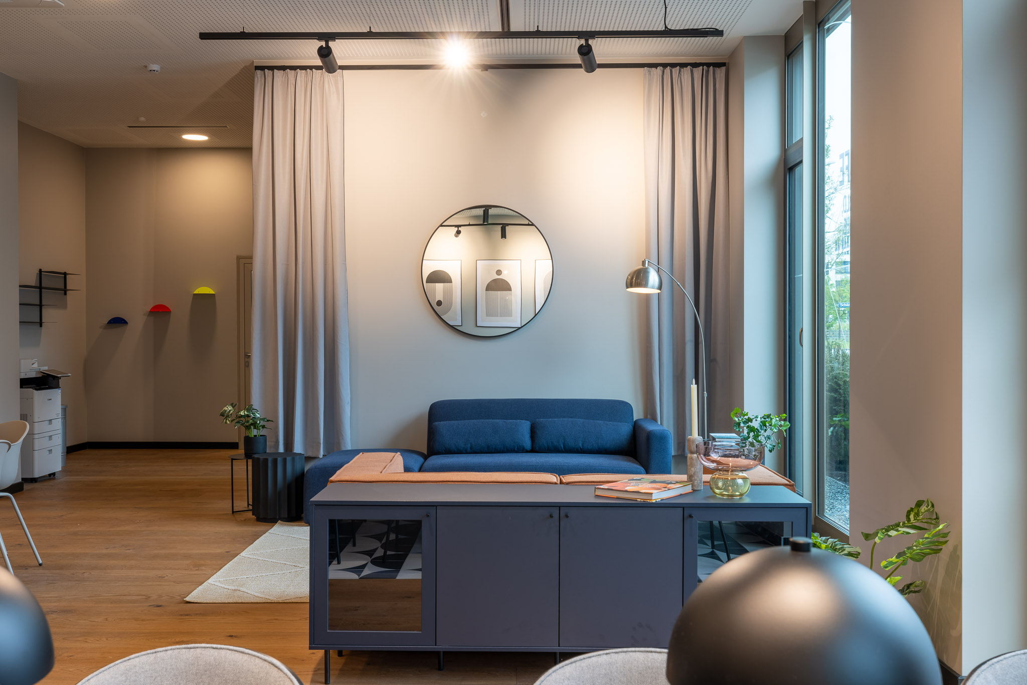 Chillout area in coworking Munich