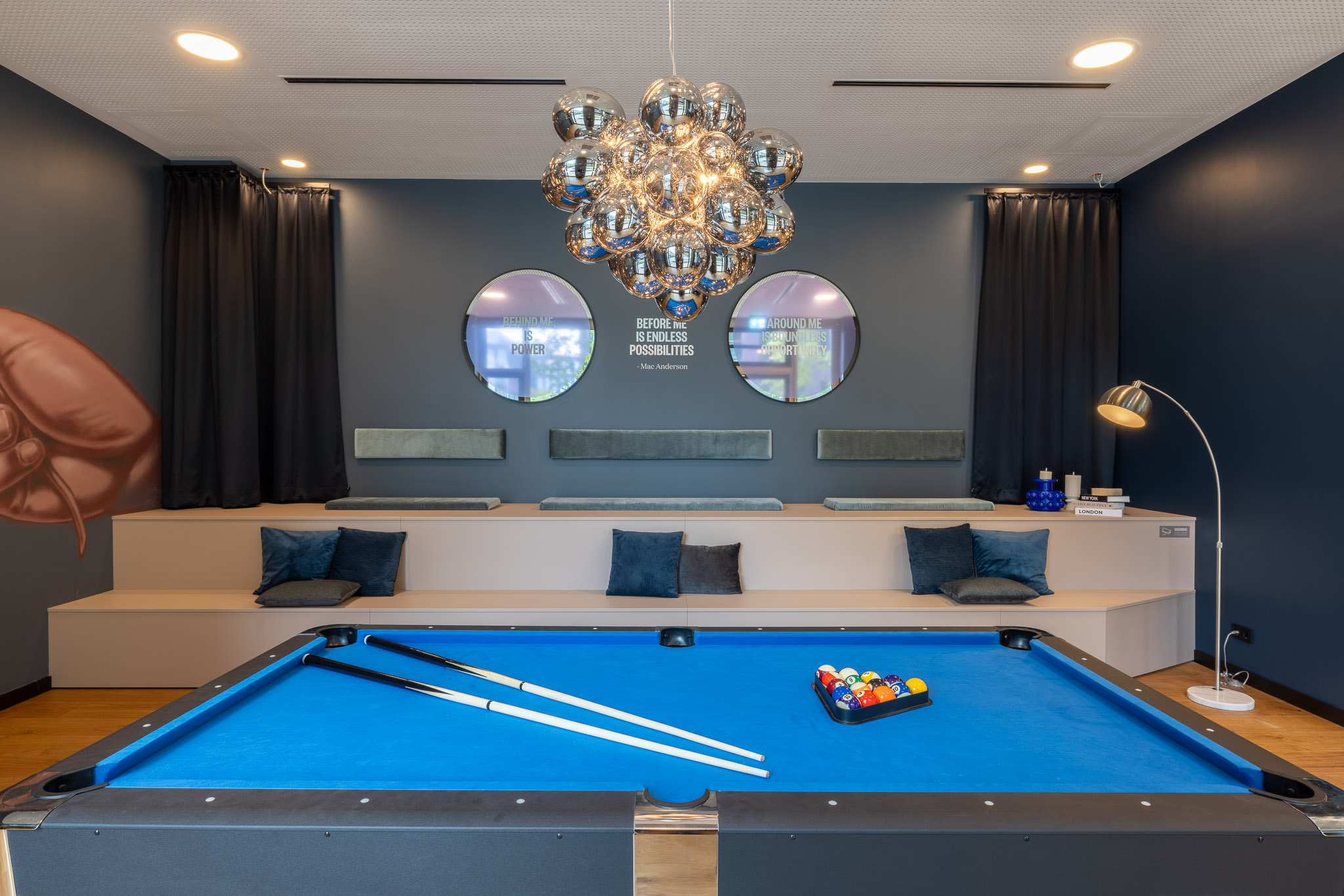 Pooltable at The Base Coliving Munich