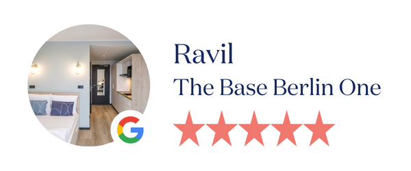 Google Rezension für The Base von Ravil