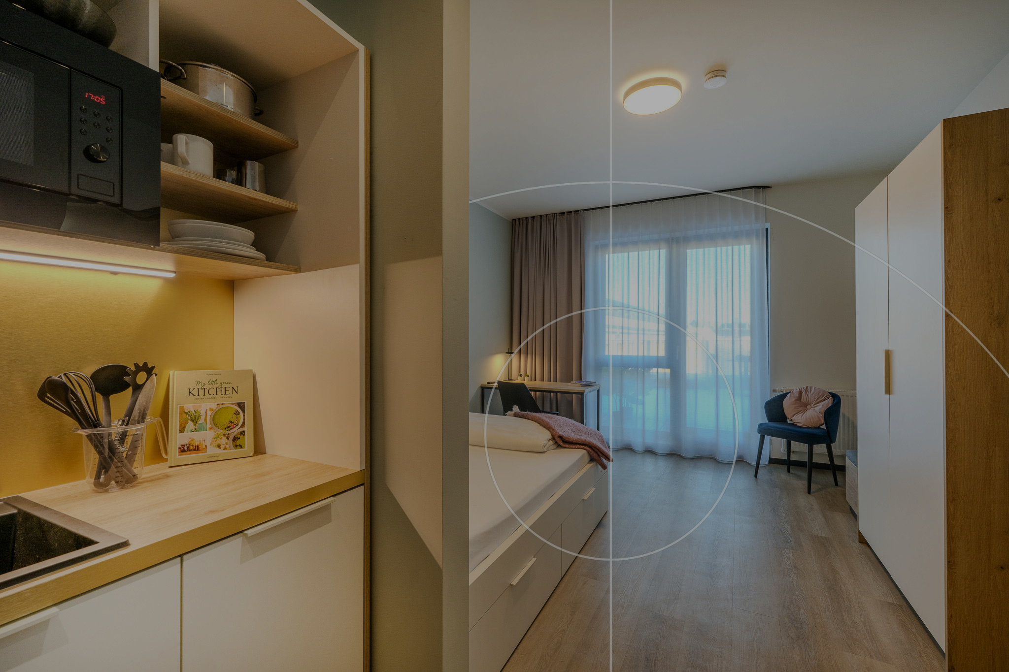 The Base coliving apartment Berlin-Pankow with furnished interior