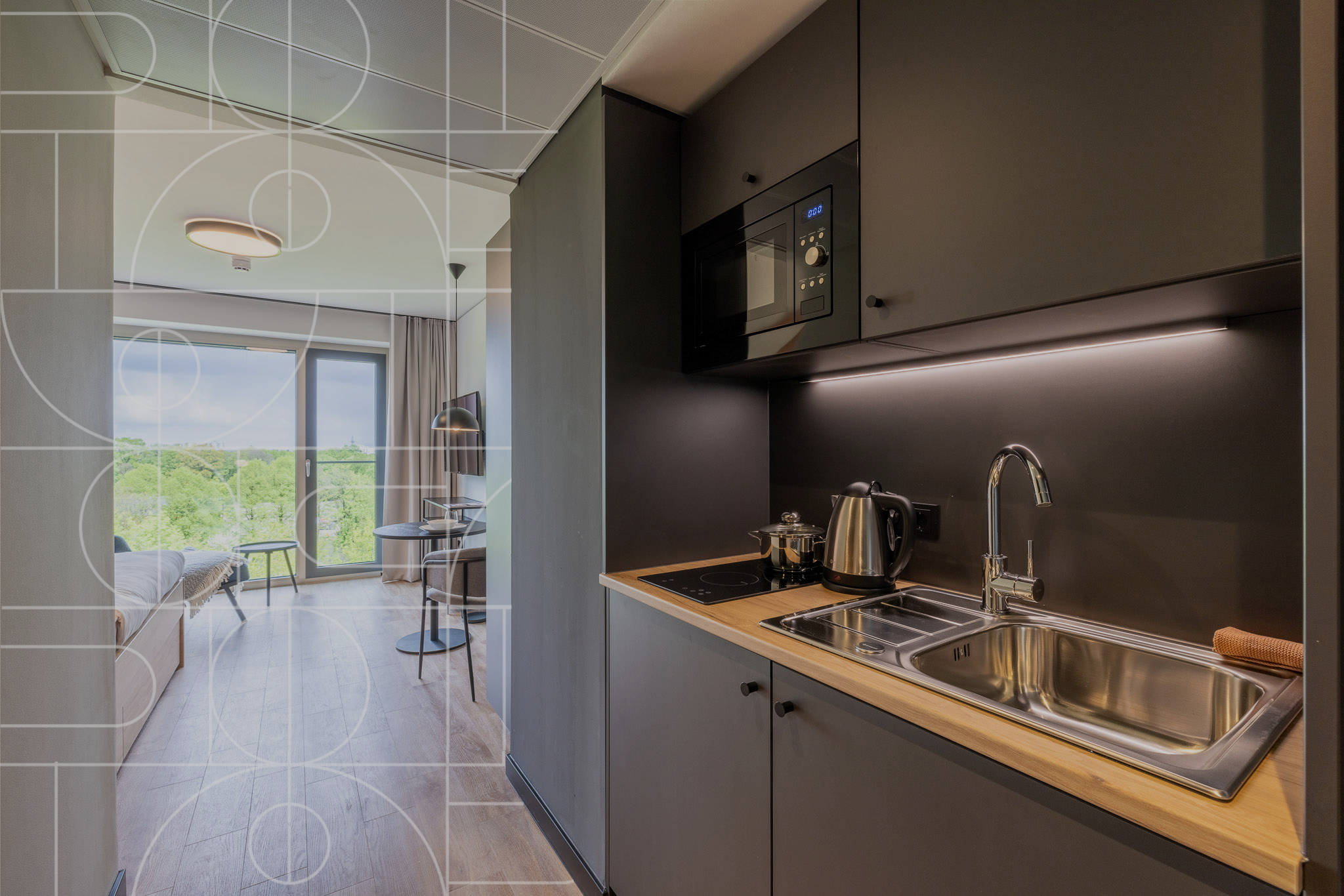 The Base coliving apartment Munich with furnished interior