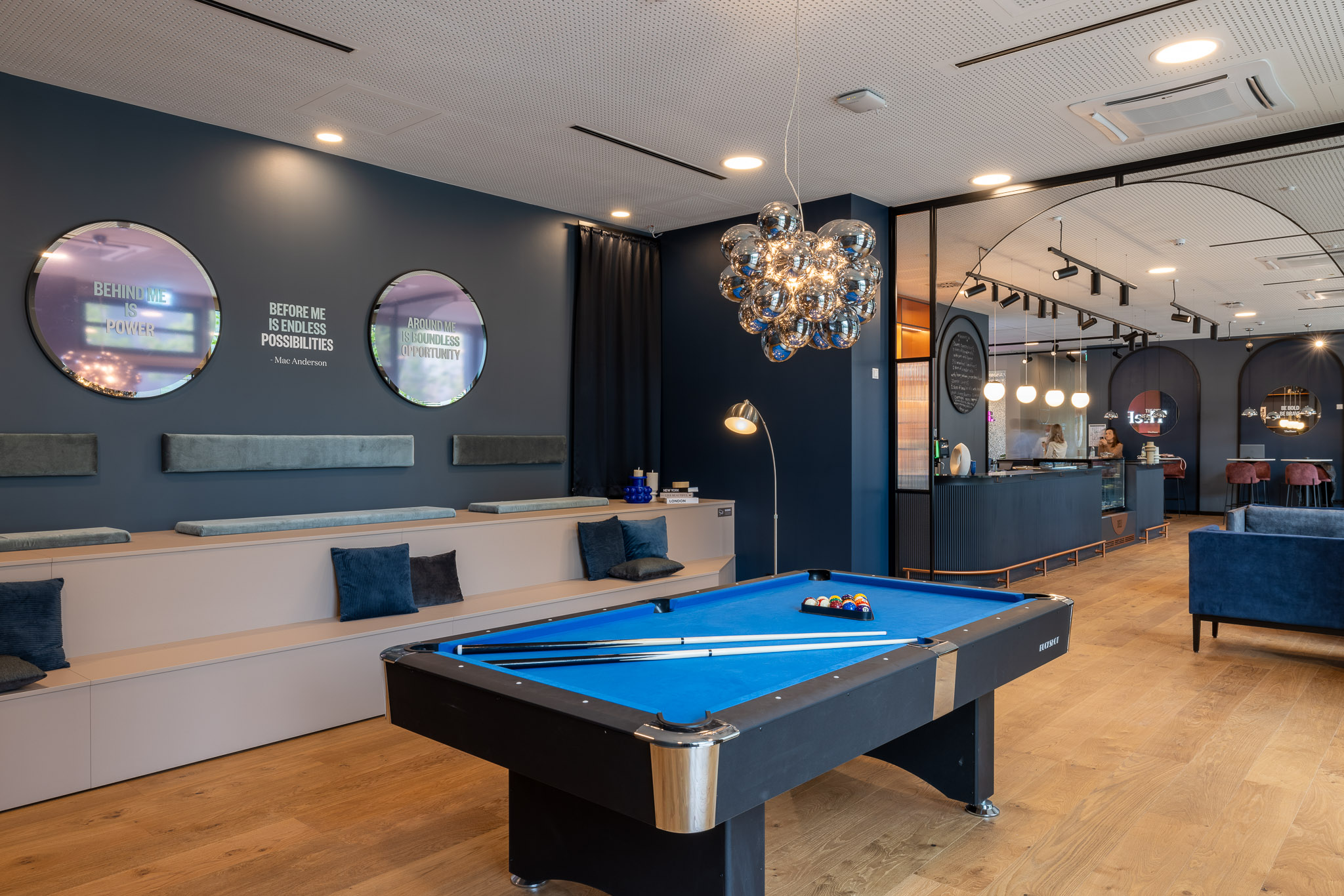 Billiard Room at The Base Munich ONE