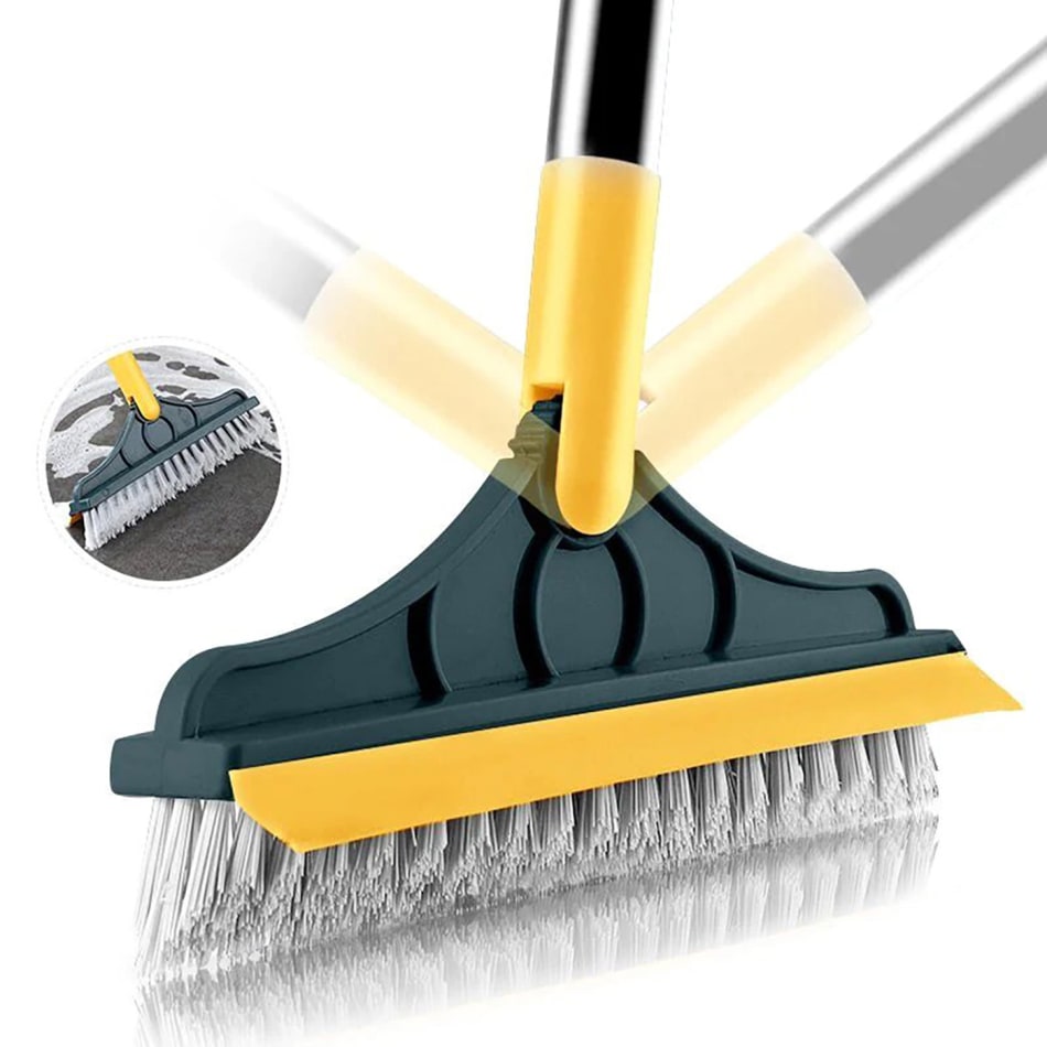 Cleaning Brush Scrub And Wipe Multipurpose Single Piece