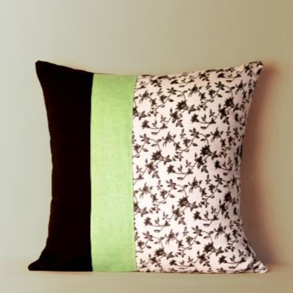 Pastel hot sale green pillows