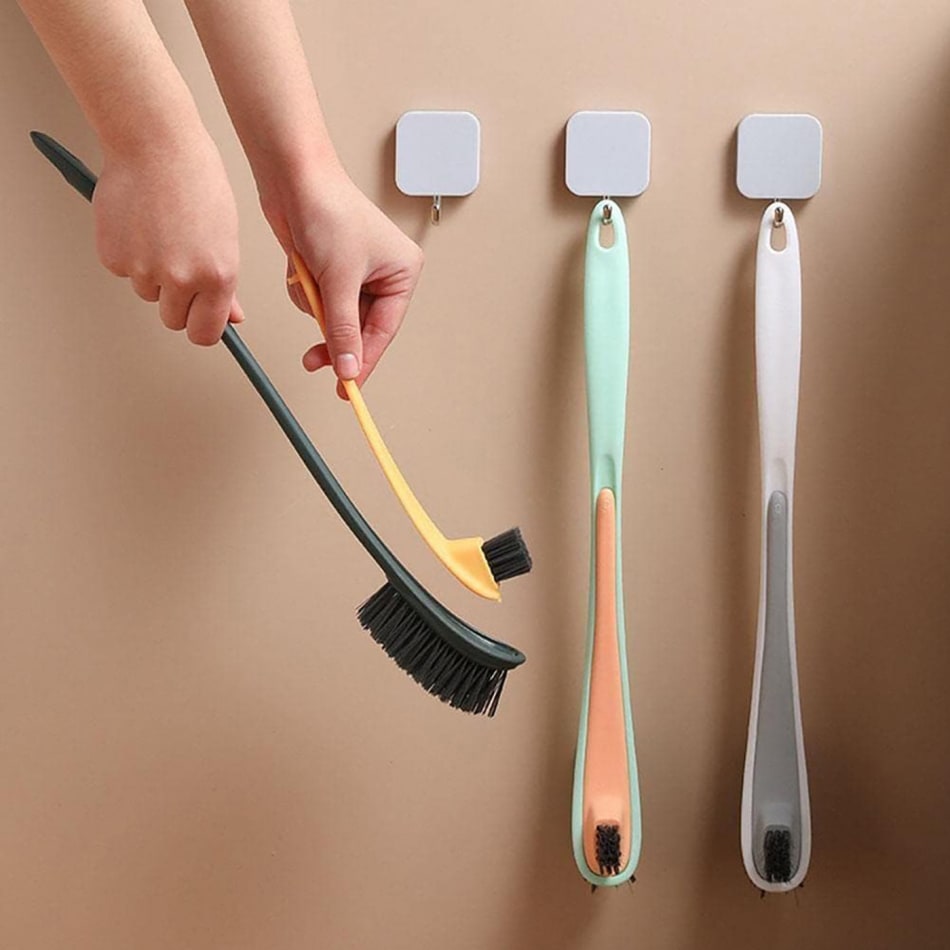 Double Sided Toilet Brush Assorted Single Piece PropShop24 JVS1278138