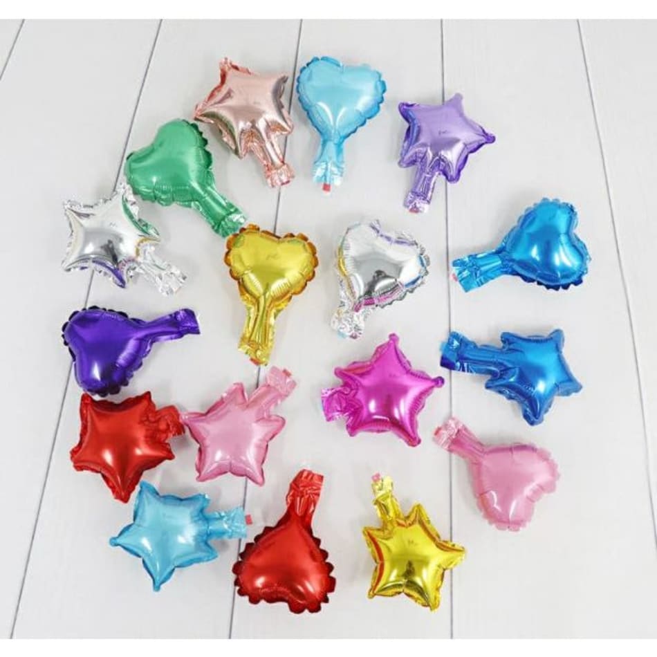 Mini star sale balloons