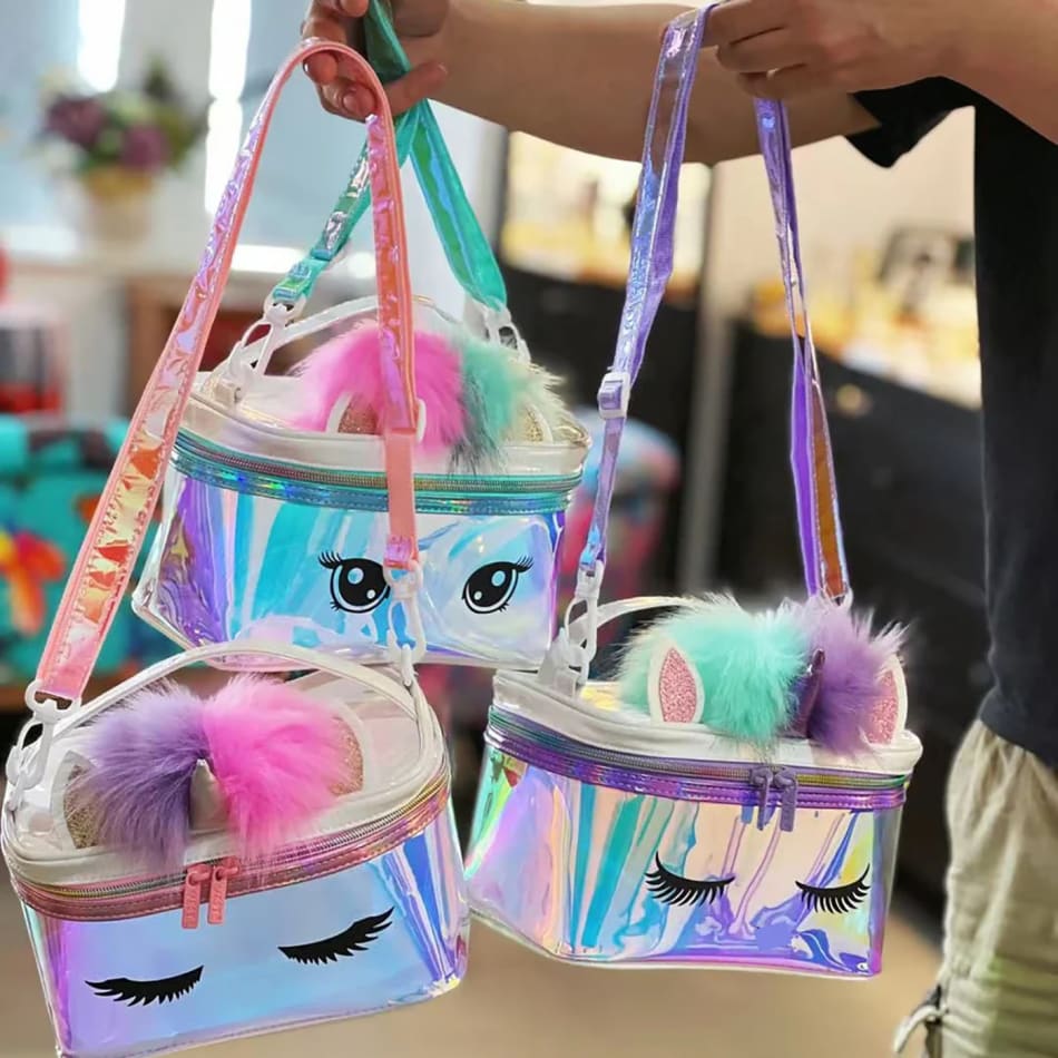 Holographic unicorn bag deals
