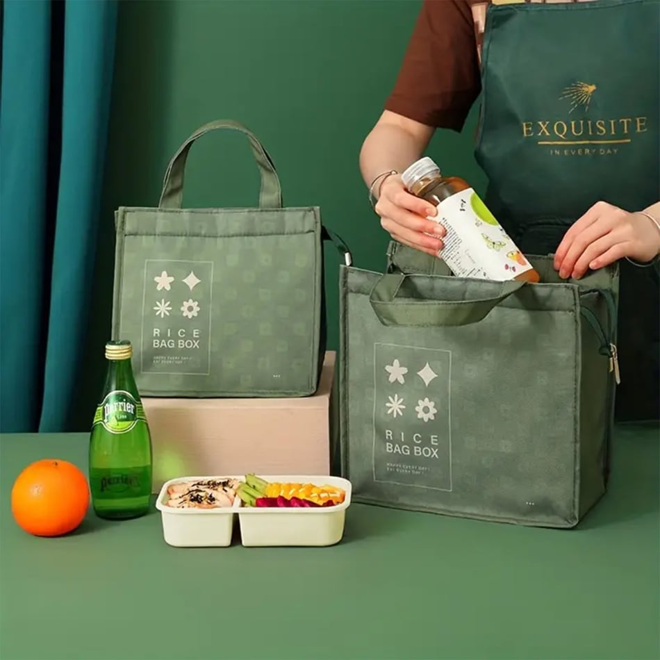 Floral insulated lunch bag hotsell