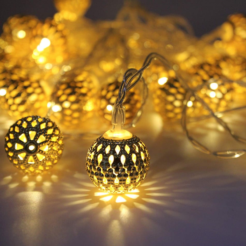 Round fairy deals lights