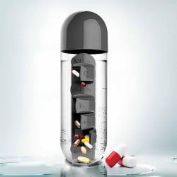 Bottle With Pill Storage - 750ml - Single Piece