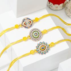 Designer Feng Shui Rakhi - Set of 3