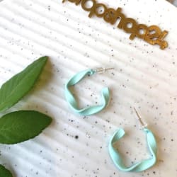 Earring - Twisted Hoop - Juju Joy