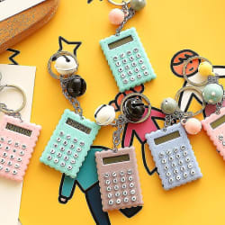 Keychain With Calculator - Bell - Single Piece