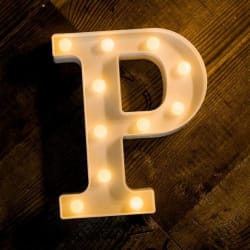Marquee Light - Alphabet - Single Piece