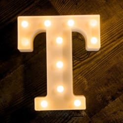 Marquee Light - Alphabet - Single Piece