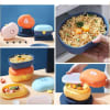 Shop 2-Layered Lunch Box - Plastic - Blue - Single Piece