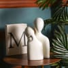 Buy Abstract Soulmates Sculpture - White - Set Of 2