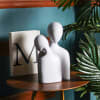 Abstract Soulmates Sculpture - White - Set Of 2 Online