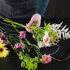 Arrangement of cut flowers. Designers Choice Online