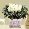 Arrangement of White Roses Online