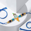 Buy Baby Krishna Meenakari Rakhi for Kids