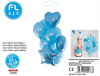 Gift Balloons - Blue Party Bouquet - Set Of 10