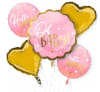 Gift Balloons - Oh Baby - Set Of 5