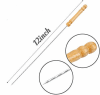 Gift Barbeque Skewers - Stainless Steel  With Wooden Handle - Set Of 12