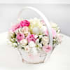 Basket arrangement in light colours Online