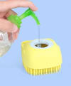 Buy Bath Scrubber With Soap Dispenser - Single Piece