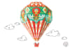 Buy Big DIY Hot Air Balloon Lamp Shade: Red Design