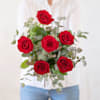 Bouquet of 6 red roses Online