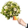 Bouquet with Floral voucher - 72H - Online