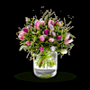 Bouquet with tulips in pastel Online