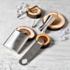 Buy Brown Portable Personalized Bar Set In Case