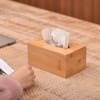 Brown Wooden Tissue Box - Single Piece Online