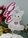 Buy Cake Topper - One - Unicorn