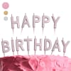 Gift Candle - Happy Birthday Letters