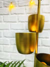 Buy Candle Holder - Handing Cups - Gold - Single Piece