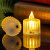 Gift Candle-Shaped LED Light - Set Of 12