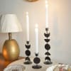 Gift Candle Stands - Lunar - Set Of 3