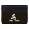 Canvas Laptop Sleeve - Boss Lady Sketch Online