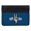 Canvas Laptop Sleeve - Carpe Diem Blue Online