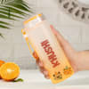 Cat Lovers - Frosted Glass Bottle - Personalized - Orange Online