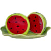 Ceramic Salt Pepper Shaker With Tray - Watermelon - Assorted - Single Piece Online